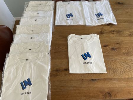 11x T-Shirt weiss Grösse S