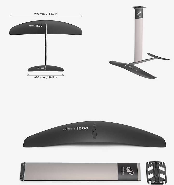 Tavole da surf e di nuoto: Foil de Wingfoil - WNG500 1500 cm² – Nuovo (secondo la descrizione) da Perly venduto da Kevin1118