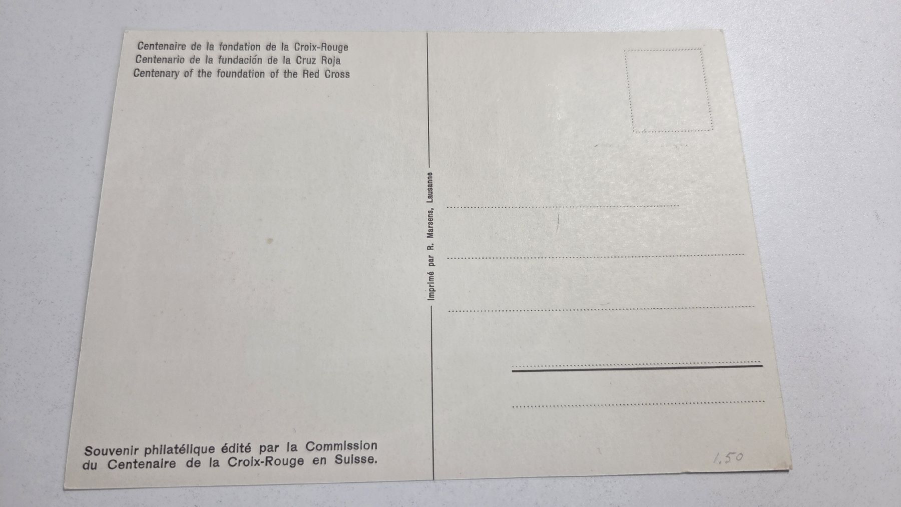 Tutti i francobolli: 1963 FDC Maximumkarte Rotes Kreuz – Usato da Arni AG venduto da Moth68 1