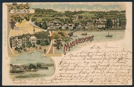AK Litho: Männedorf