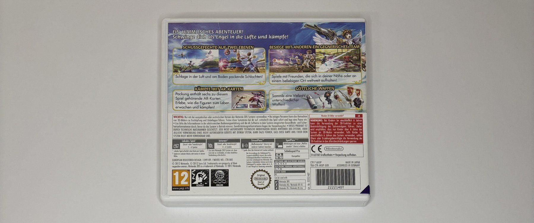 Nintendo Spiele: 3DS - Kid Icarus: Uprising – Gebraucht aus Allschwil von Bullach 2