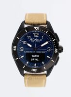 Alpina AlpinerX Alive Smartwatch Schwarz / Beige ungetragen