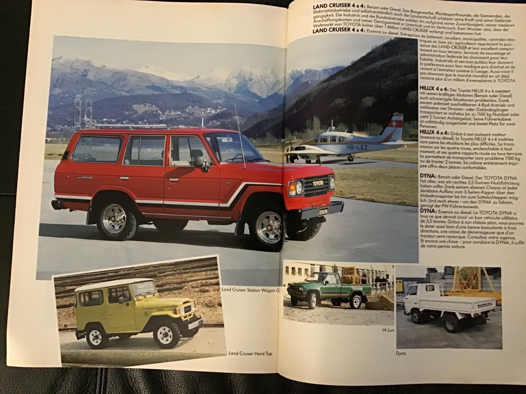Toyota Documenti: Toyota Programm Verkaufsprospekt 1984 – Usato da Scherzingen venduto da Starseller62 7