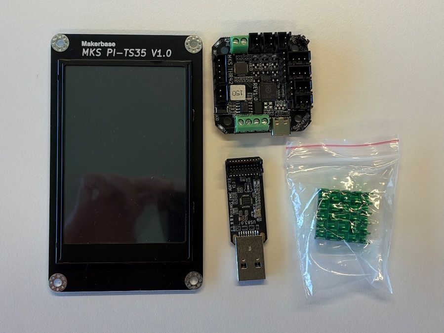 Stampanti 3D: Makerbase Klipper-Set: SKIPR, Display, CAN & 3× TMC2209 – Nuovo (secondo la descrizione) da Güttingen venduto da waz_n78w 1