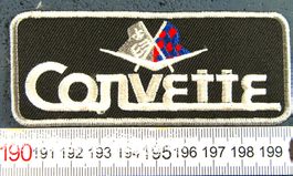 CORVETTE CHEVROLET AUTO LOGO PADGE AUFNÄHER GESTICKT NEU