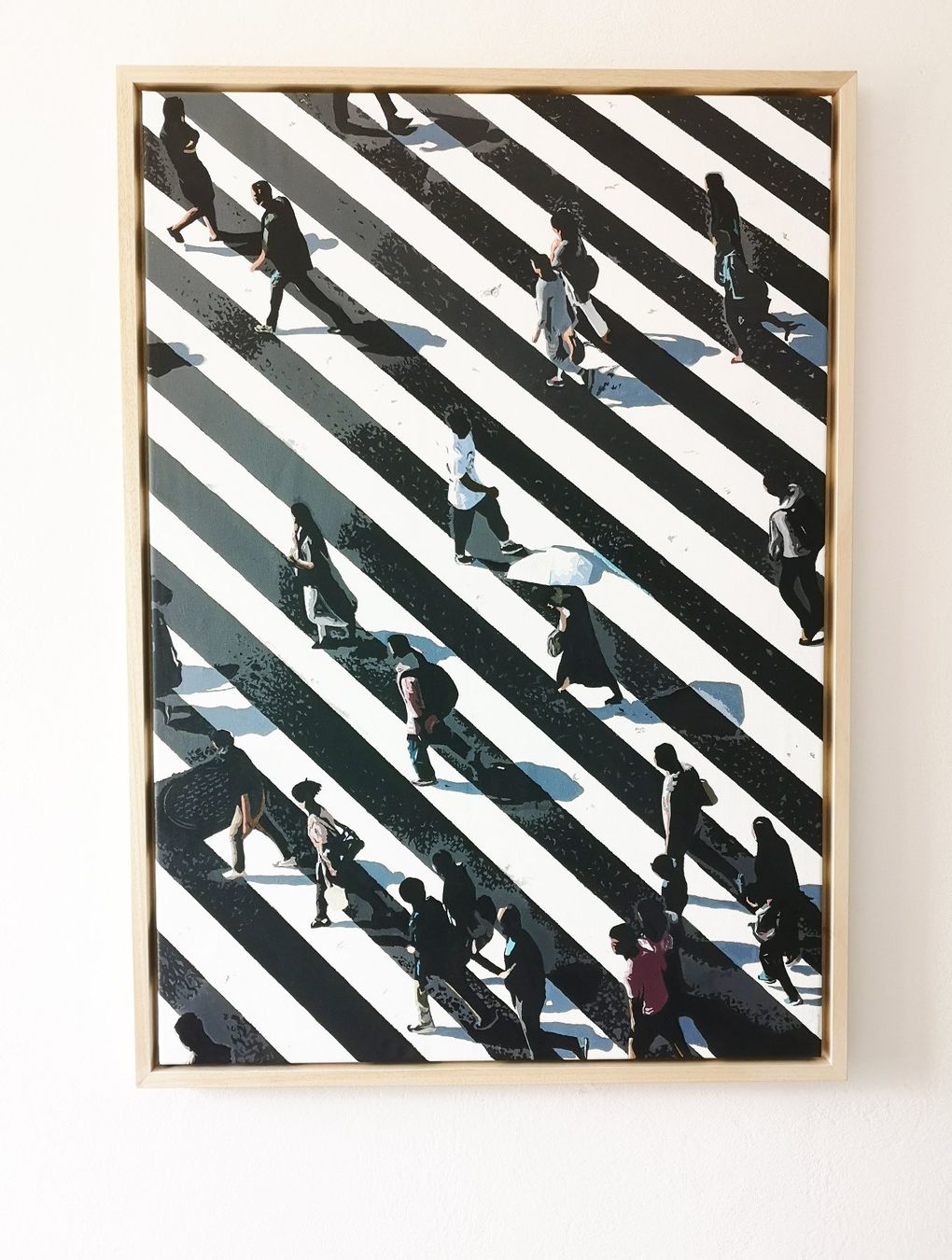 Dipinti: Tableau acrylique contemporain – Usato da Vaumarcus venduto da Arte-Lovers 1