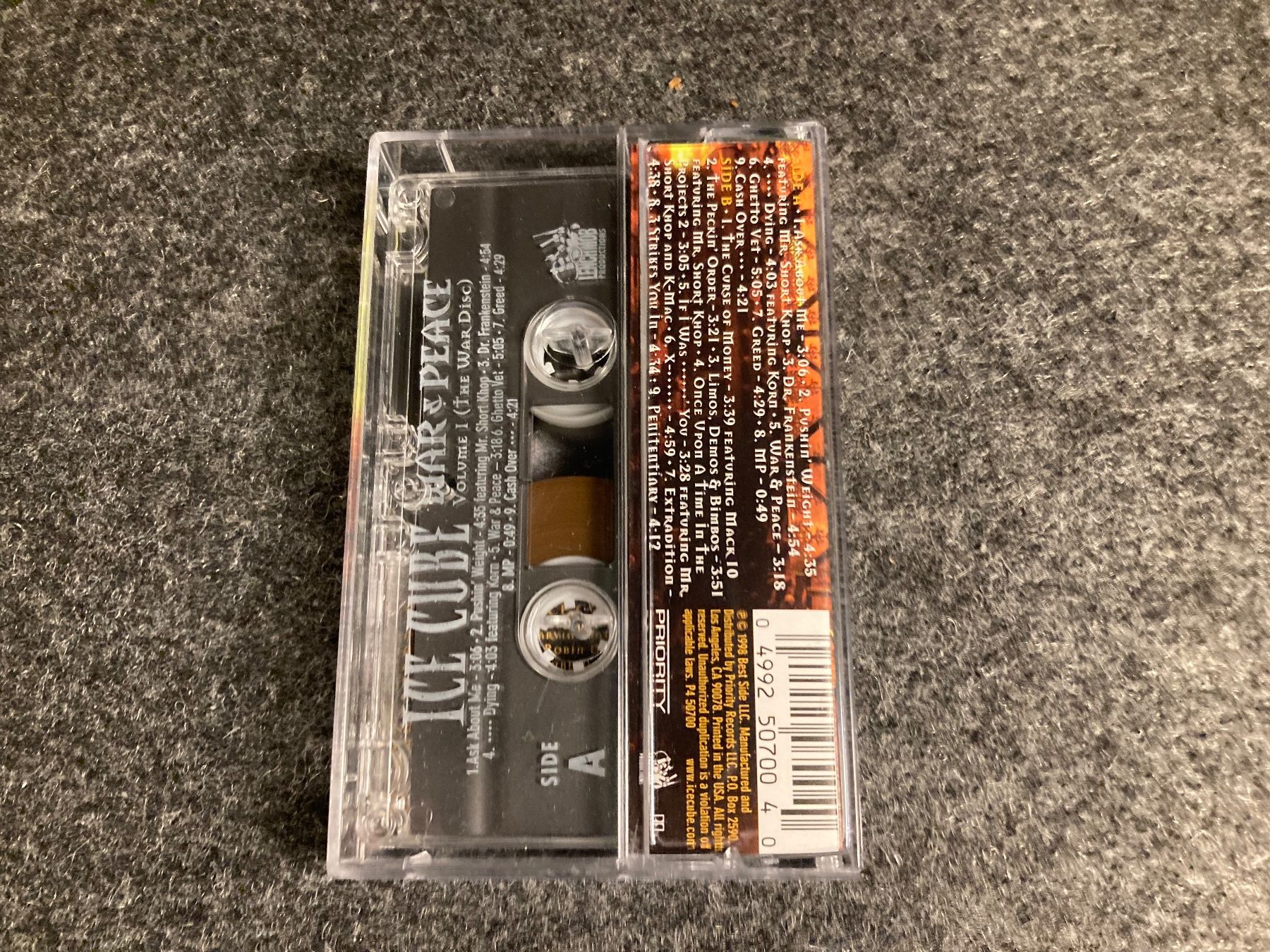 Musicassette: Ice Cube - War & Peace Vol. 1 (The War Disc) (MC) – Usato da Fribourg venduto da Karushi 2
