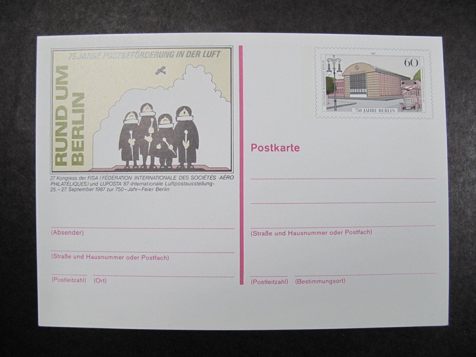 Cartoline postali: BRD 1991 2005 / Berlin 1978   6 Postkarten ** – Usato da Wil SG venduto da fva01 6
