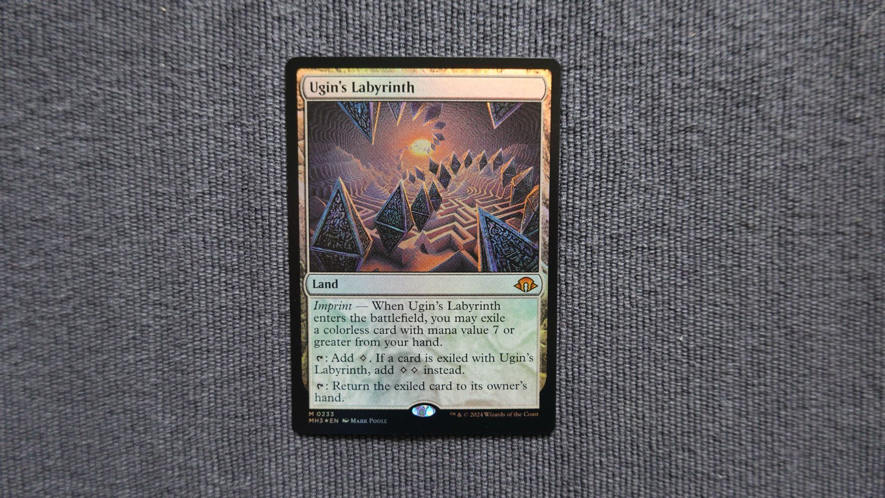 Magic The Gathering Carte collezionabili: Ugin's Labyrinth Foil Modern Horizons 3 EN – Usato da Uster venduto da Blake13