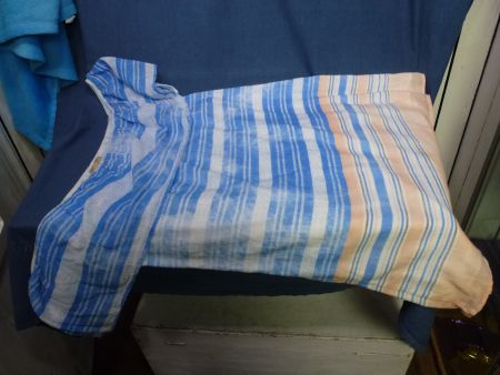 TUNIKA XL BAUMWOLLE MIT UNTERFÜTTERUNG GR XL CARMEN NEU