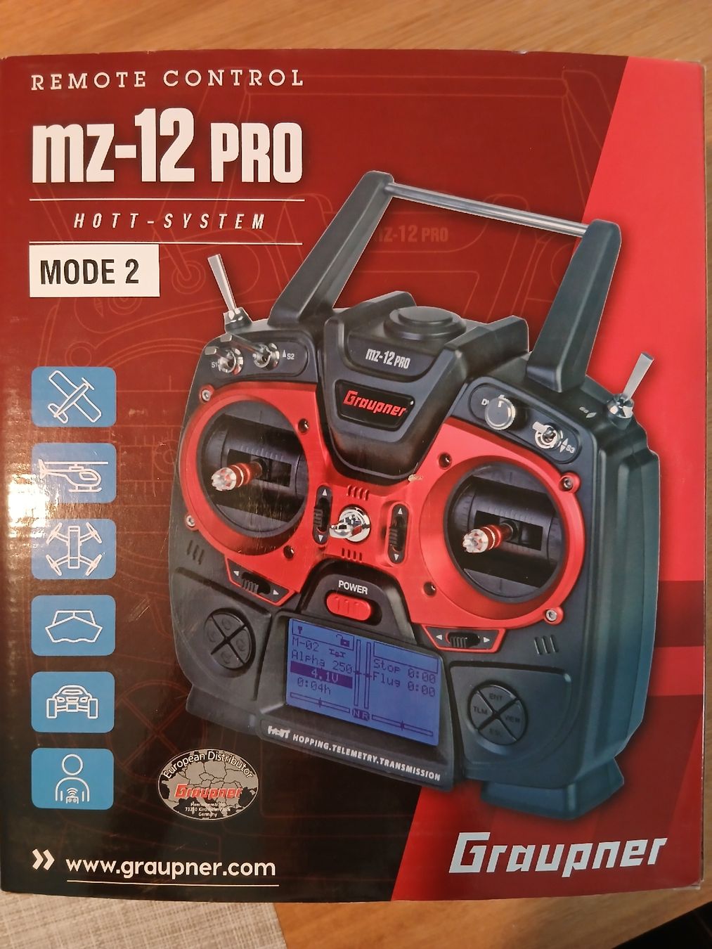 Graupner Commande à distance: Fernbedienung Graupner mz-12 PRO – Neuf (Voir description) à Gränichen par ber_ma_806