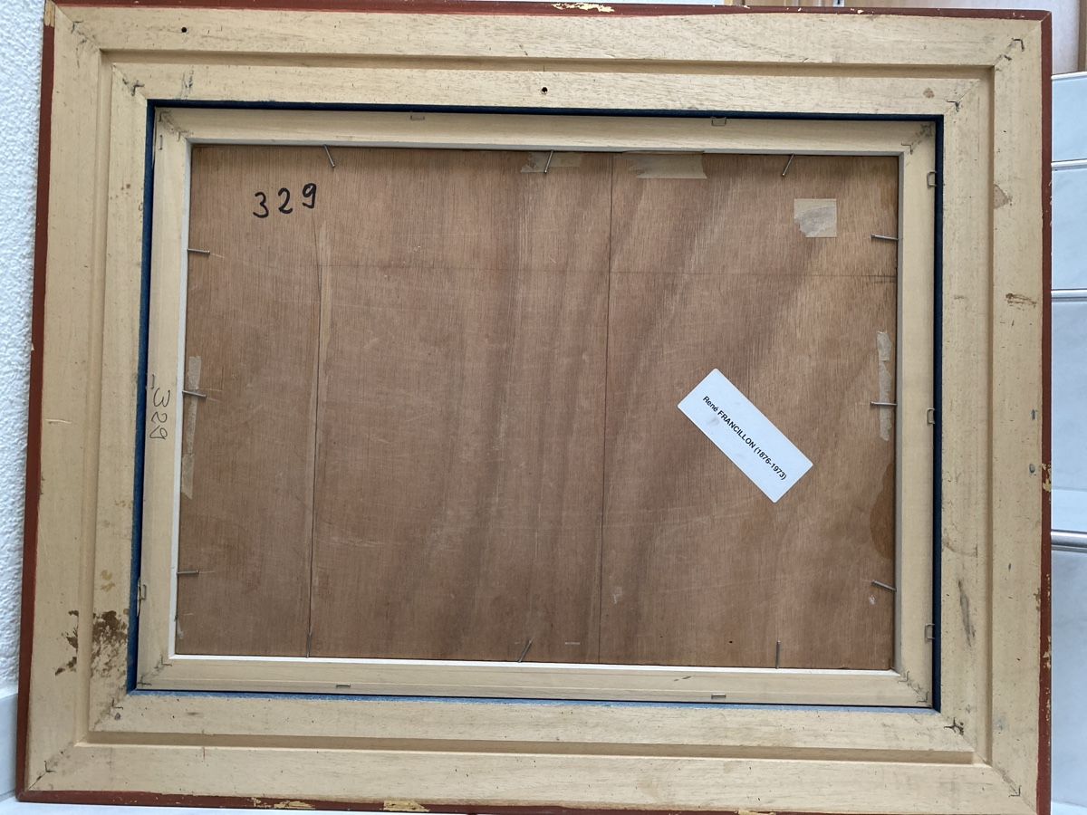 Dipinti: Gemälde, René Francillon, original Ölgemälde. – Usato da Biberist venduto da Momo33 7