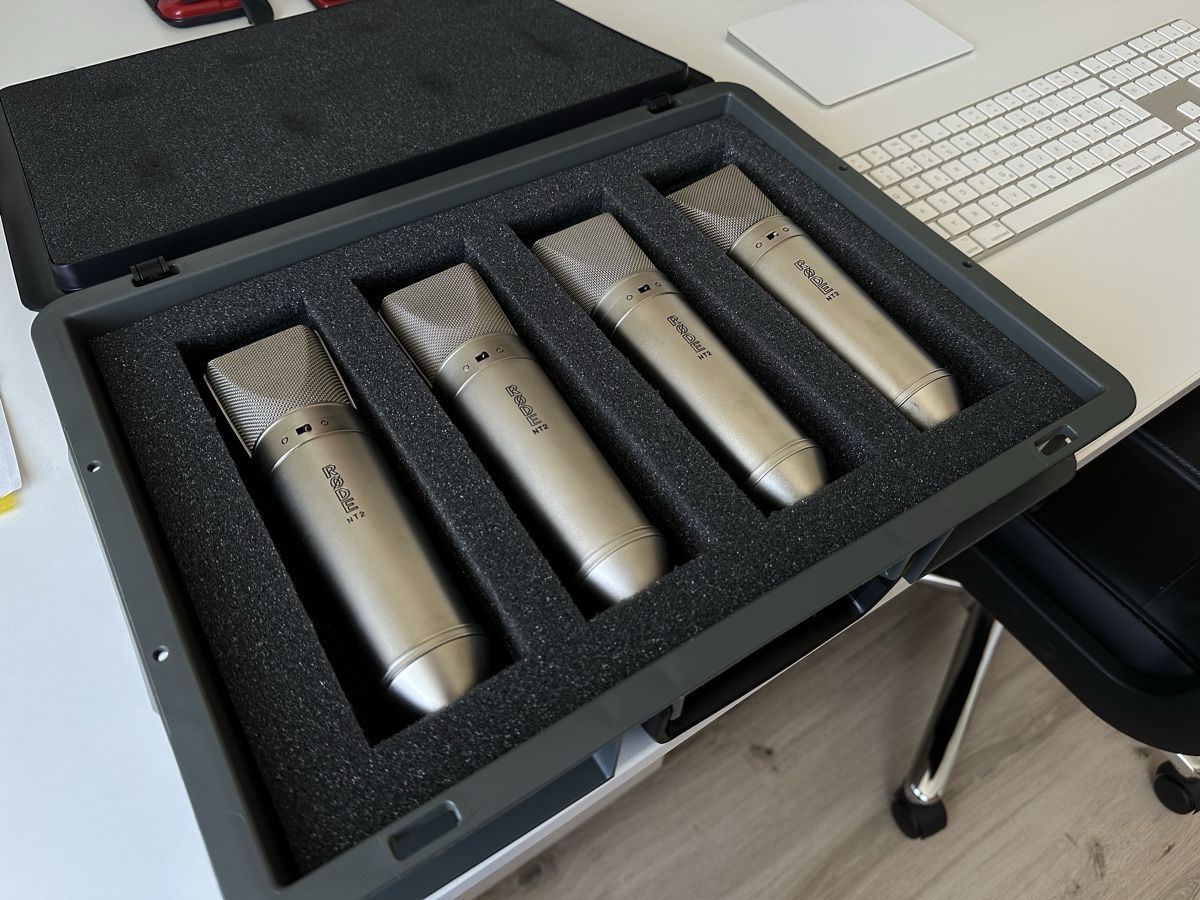 Røde Microfoni: 4 Stück Rode NT2 Vintage in Koffer – Usato da Rothrist venduto da Pham88