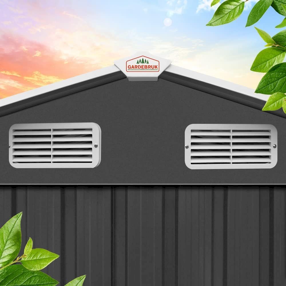 Casette da giardino & serre: GARDEBRUK Gerätehaus Anthrazit – Nuovo e nell'imballaggio originale da Bottighofen venduto da zaap 2