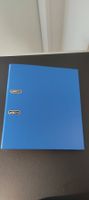 Ordner A4 Blau 75mm Breit Transparenthülle, guter Zustand