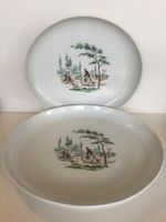 SUISSE LANGENTHAL 2 x assiettes / Teller "Bois de Boulogne"