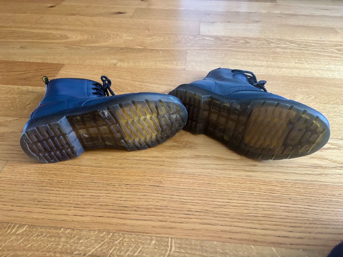 Herrenschuhe: Stiefel blau Groesse 37 eher 36.5 – Neu (gemäss Beschreibung) aus Bern von chi_s9x7 5