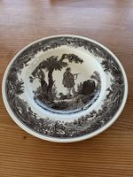 Suppenteller Villeroy & Boch Anjou 32 cm Motiv Jäger