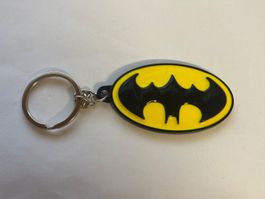 Porte-clés Batman logo jaune et noir, neuf