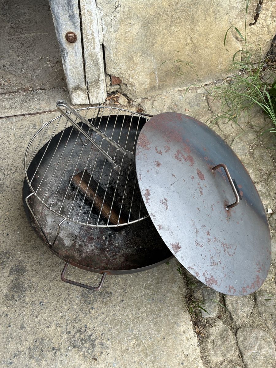 Bracieri: Feuerschale mit Deckel und Rost 60cm – Usato da Ormalingen venduto da Murmel3013 1