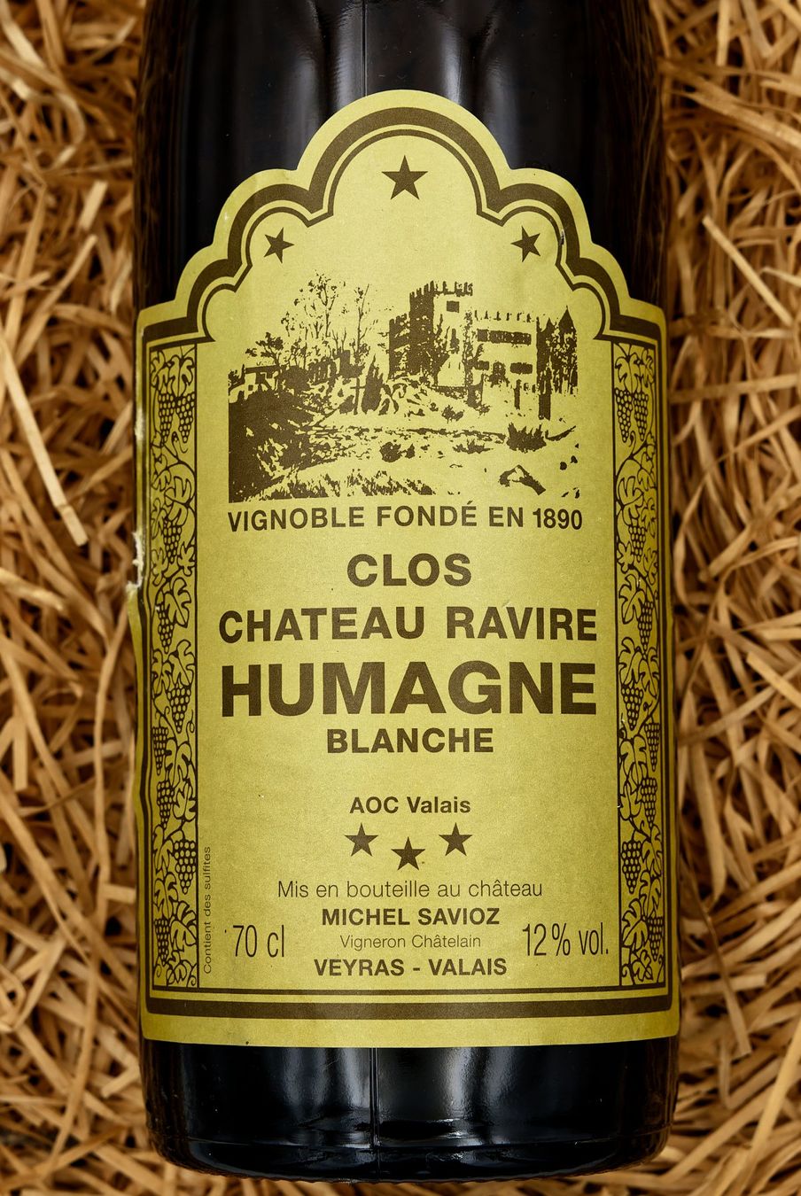Vino: CLOS CHÂTEAU RAVIRE- 2018 "Humagne Blanche" – Usato da Onex venduto da gonsla
