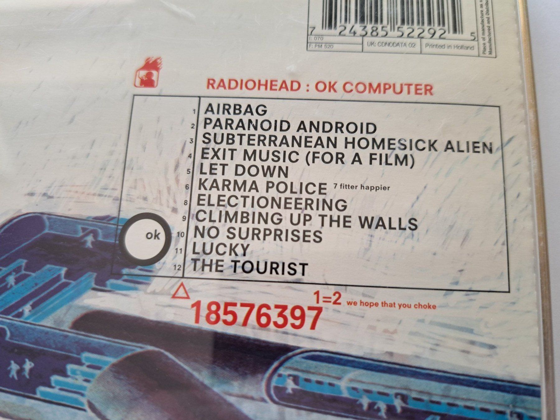 CDs: Cd Radiohead - OK computer – D'occasion à Pully par bro_n52j 2
