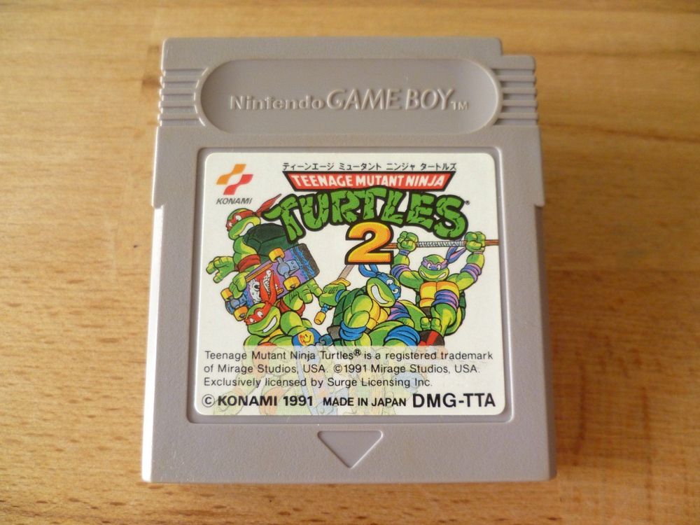 Teenage Mutant Ninja Turtles 2 - Gameboy (Gebraucht) in Thalwil für CHF ...