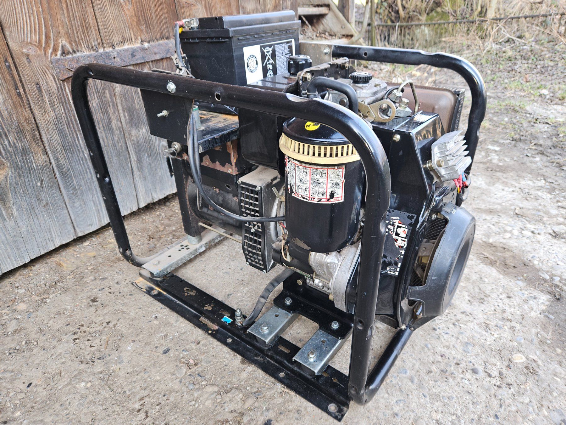 Generatori di corrente: Stromerzeuger Diesel 380 V – Usato da Oberburg venduto da M86 4
