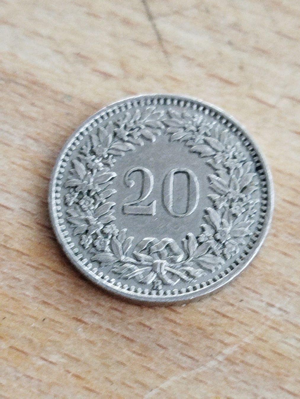 Tutti le monete: pièce de 20 centimes 1958 – Usato da Châtel St Denis venduto da Magil71 1