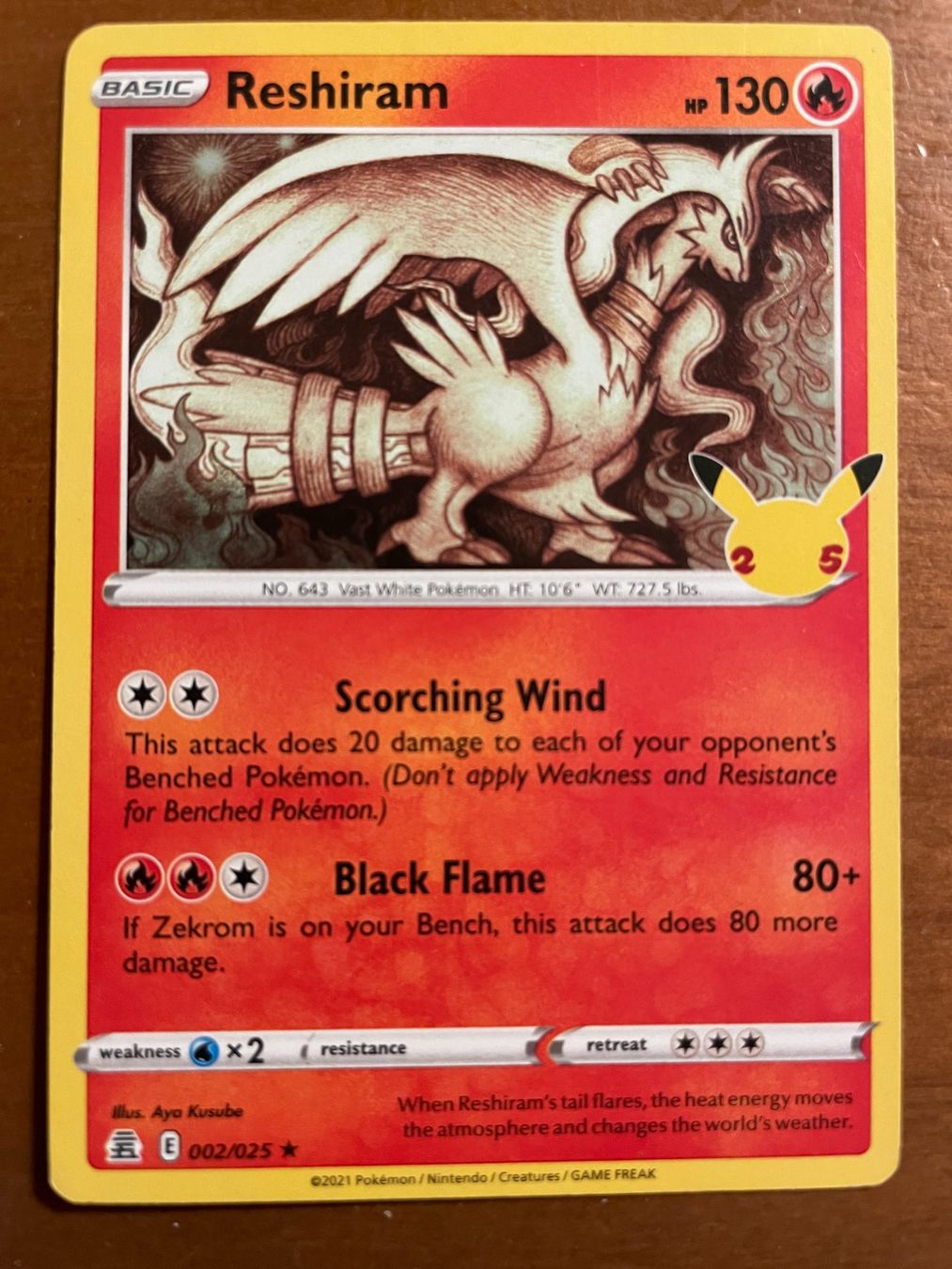 Pokémon Sammelbilder & Trading cards: Pokemon Reshiram (Versand gratis) – Neu (gemäss Beschreibung) aus Chur von Angerson