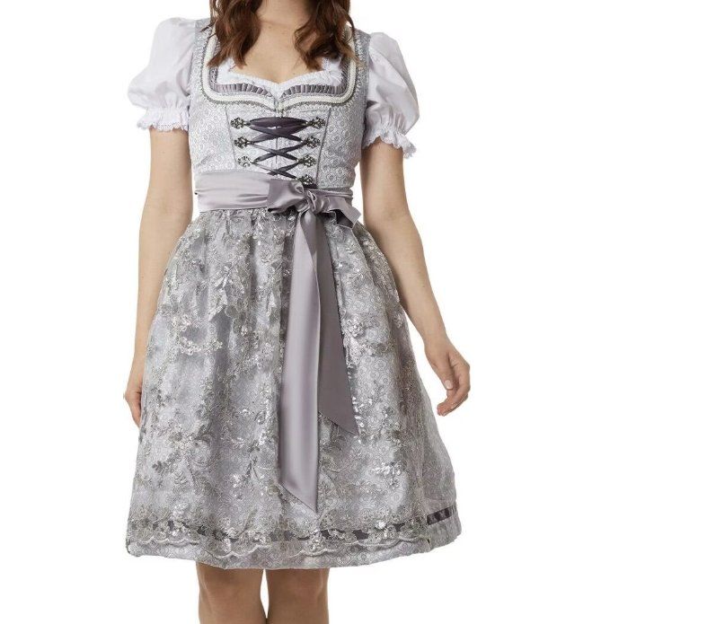 Kostüme: Frauenkostüm Midi-Dirndl Lea 38 – Neu (gemäss Beschreibung) aus Steinhausen von Retourenprofis