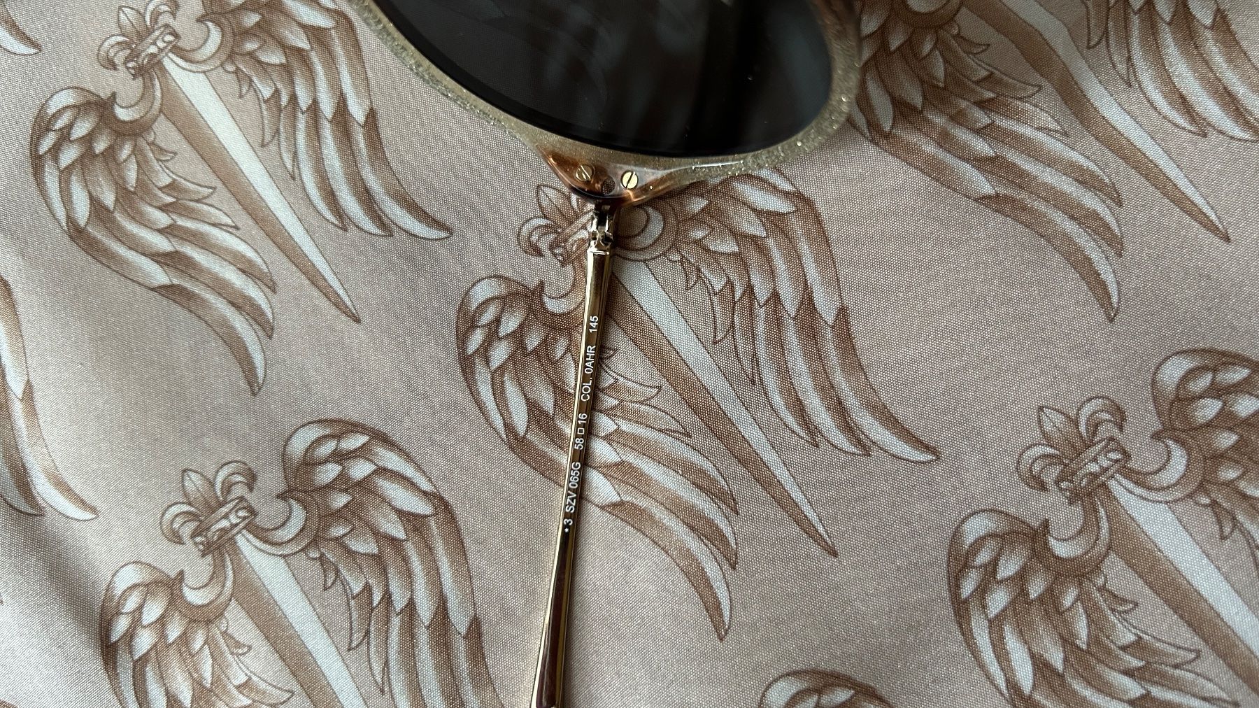 Occhiali & Lenti: Zadig & Voltaire Sonnenbrille gold glitter – Nuovo e nell'imballaggio originale da Schaan venduto da MivrSh 2