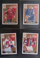 4 Stickers Extras Panini FIFA World Cup neuf lot de 4