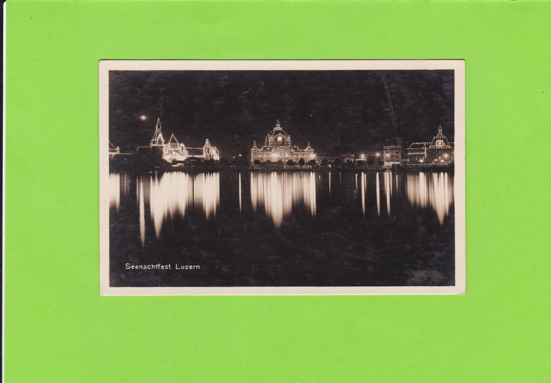Cartoline postali: Seenachtfest Luzern – Usato da St. Peterzell venduto da neckertal