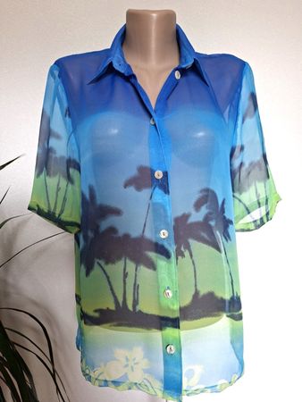 Chemise a manche courte - Imprimé – YOUR 6th SENSE– Gr. S