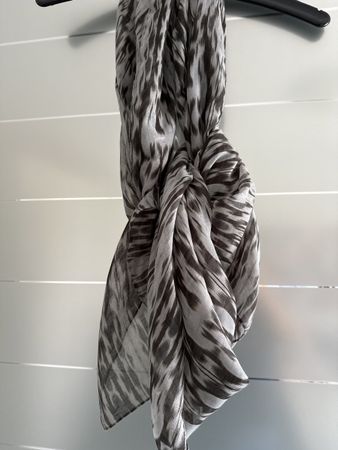 Schicker ESPRIT Schal, schwarz/weiss, Mustermix