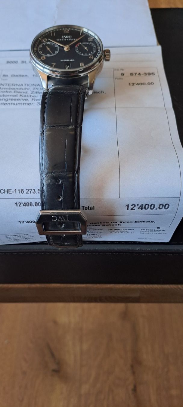 IWC Uhren: IWC Portugieser – Gebraucht aus Bichwil von Zeitlos48 8