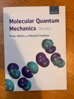 Molecular Quantum Mechanics – Atkins & Friedman – 5th