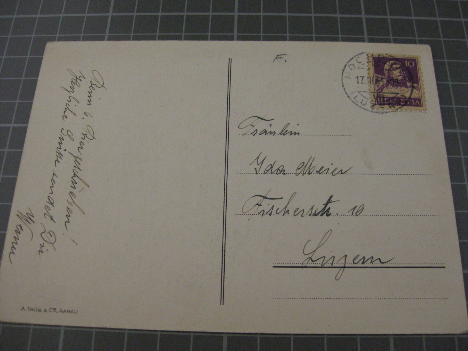 Cartoline postali: AK Postkarte Brauerei Hochdorf – Usato da Malters venduto da Marosko 1