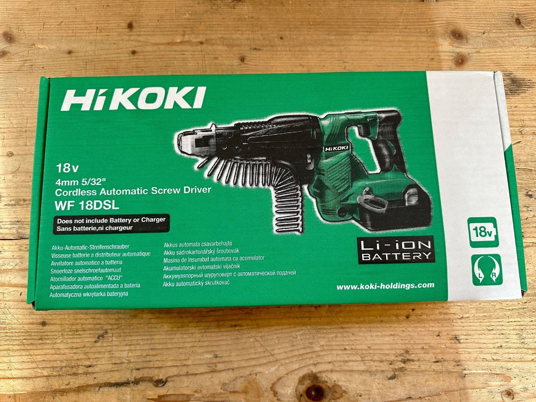 Hitachi Alle Werkzeuge: Hikoki Akku Streifenschrauber WF18DSL – Neu und originalverpackt aus Uetendorf von Revotool 2
