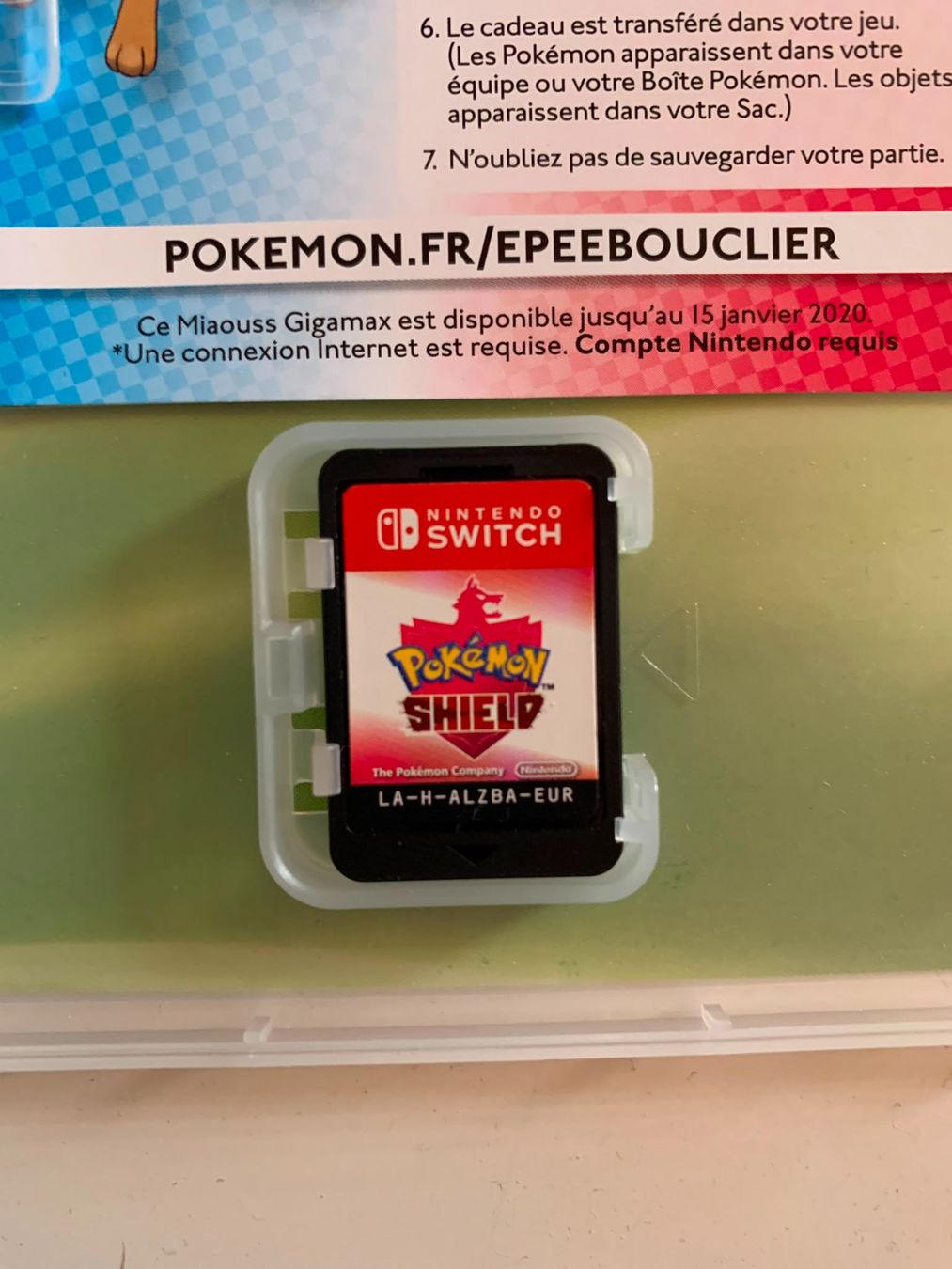 Pokémon Spiele: Jeux switch Pokémon bouclier – Gebraucht aus Cormondrèche von emi_r8g6 3