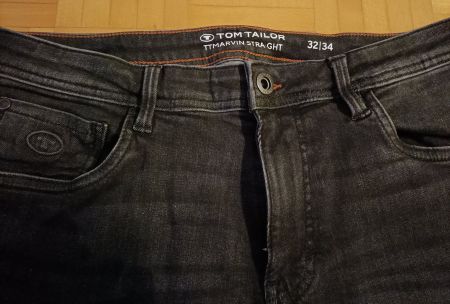 Schwarze Jeans von Tom Tailor 32/34 TTMARVIN Straight