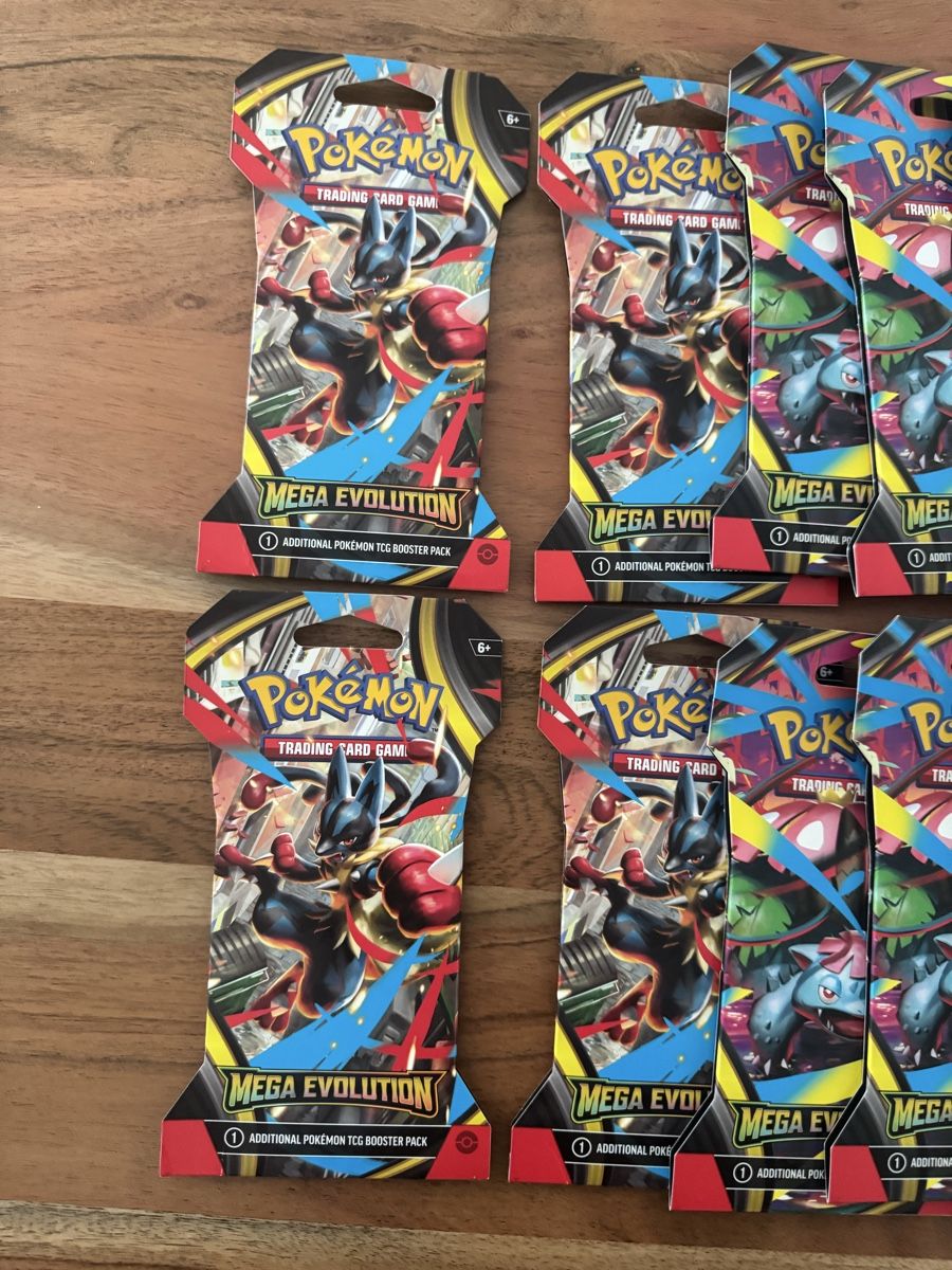 Pokémon Sammelbilder & Trading cards: Pokémon 13x Mega Evolution Sleeved Booster - EN & OVP – Neu und originalverpackt aus Zürich von mbu_z9ch 1