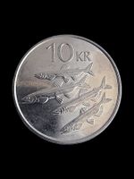 ISLAND 10 KRONUR 1996