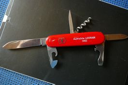 Victorinox Taschenmesser Rot Aufrichte LOORAIN 1983 Samml...