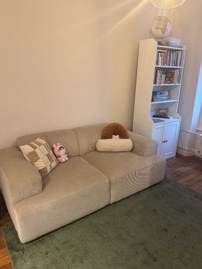 Divani: Westwing Cord-Sofa Melva (2-Sitzer) – Usato da Lausanne venduto da Seradii