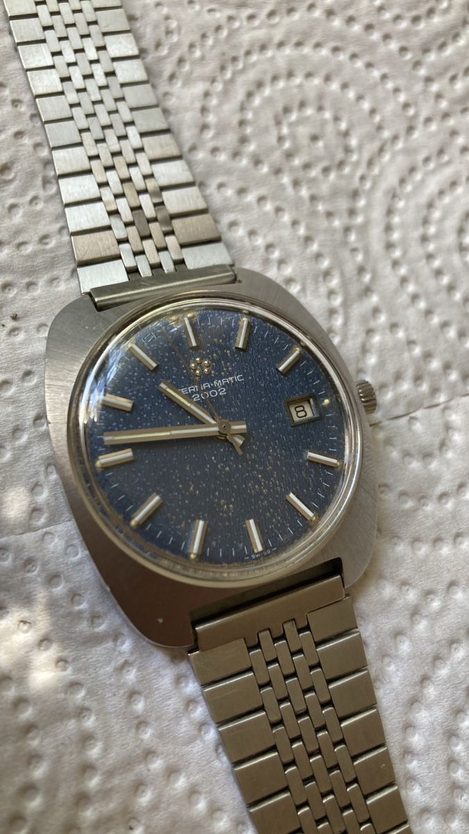 Eterna Montres: Eternamatic 2002 automatic Uhr vintage 70s – D'occasion à Chevenez par Electro-Rick 6