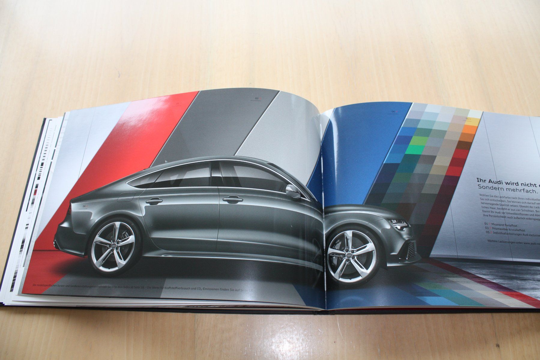 Audi Dokumente: Audi RS7 Hardcover Prestige Prospekt 4/2016 – Gebraucht aus Wikon von erwin400 9