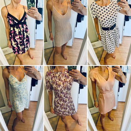 6 keiderpaket (Zara, Miss Selfridge, Mango, H&M)  XS/34