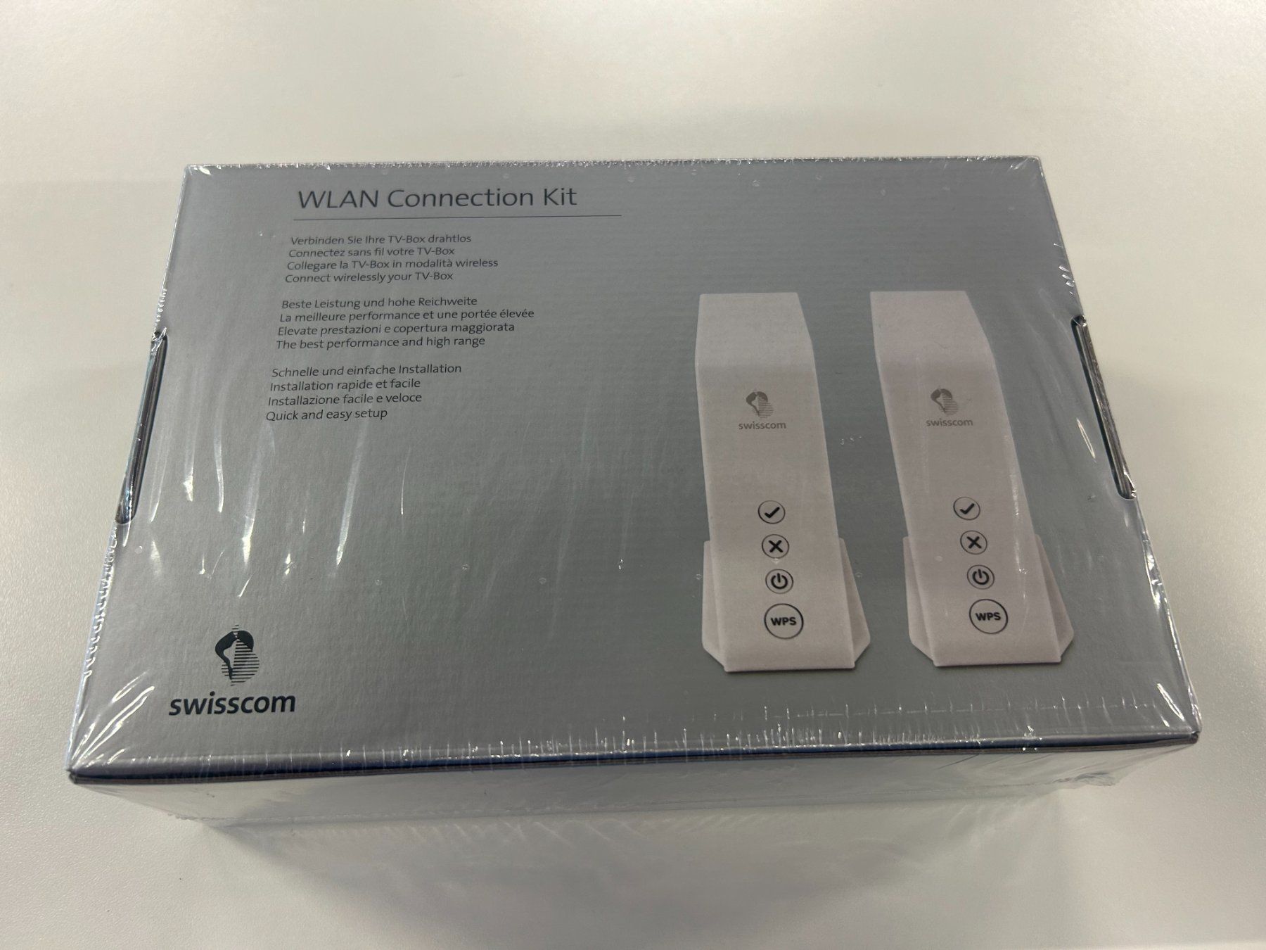 Swisscom WiFi: Swisscom Connection Kit NEU und Originalverpackt – Nuovo e nell'imballaggio originale da Hombrechtikon venduto da SPS-Liquidationen